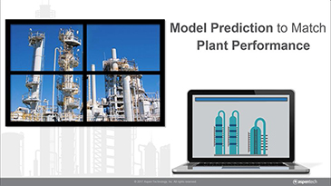 Model Prediction to Match Plant Performance